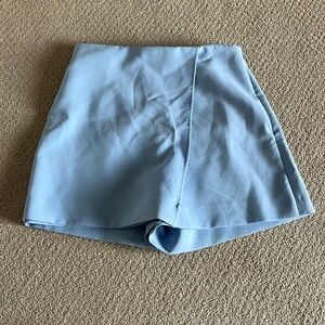 Zara blue skort
